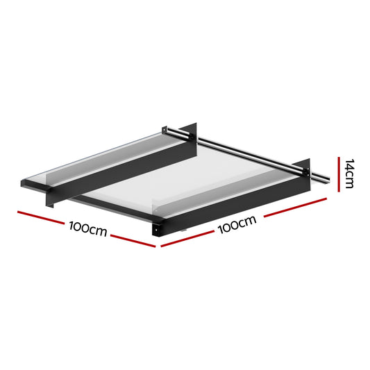 Residential Window Door Awning Canopy 1mx1m