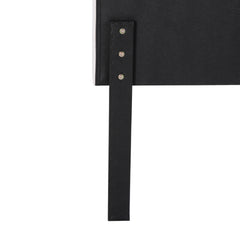 Bed Headboard King Velvet Beige