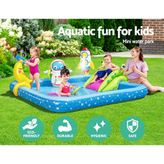 Bestway 380L Inflatable Kids Pool 228x206x84cm