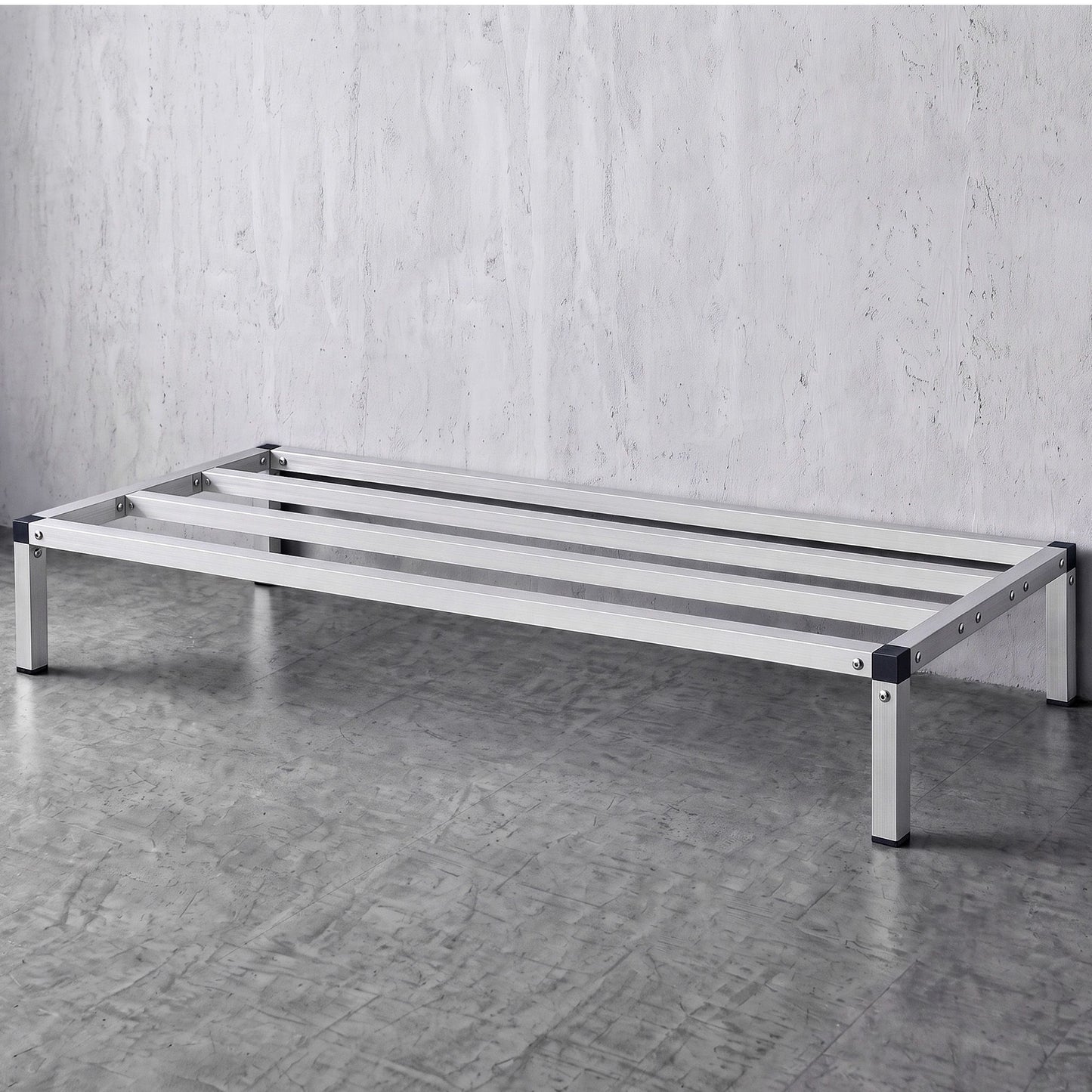 Giantz 122x51cm Aluminum Dunnage Rack Heavy Duty Kitchen Storage Platform