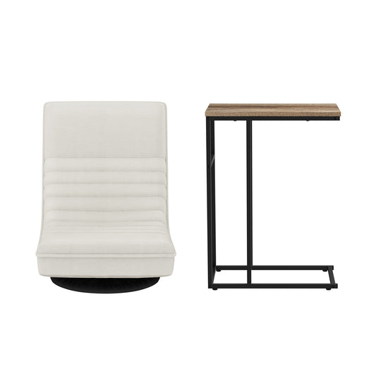 Artiss Floor Lounge & Coffee Table Set