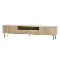 Entertainment Unit TV Cabinet Storage Drawers 200CM