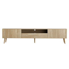 Entertainment Unit TV Cabinet Storage Drawers 200CM