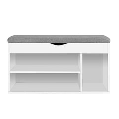 Shoe Rack Bench Shoe Cabinet White