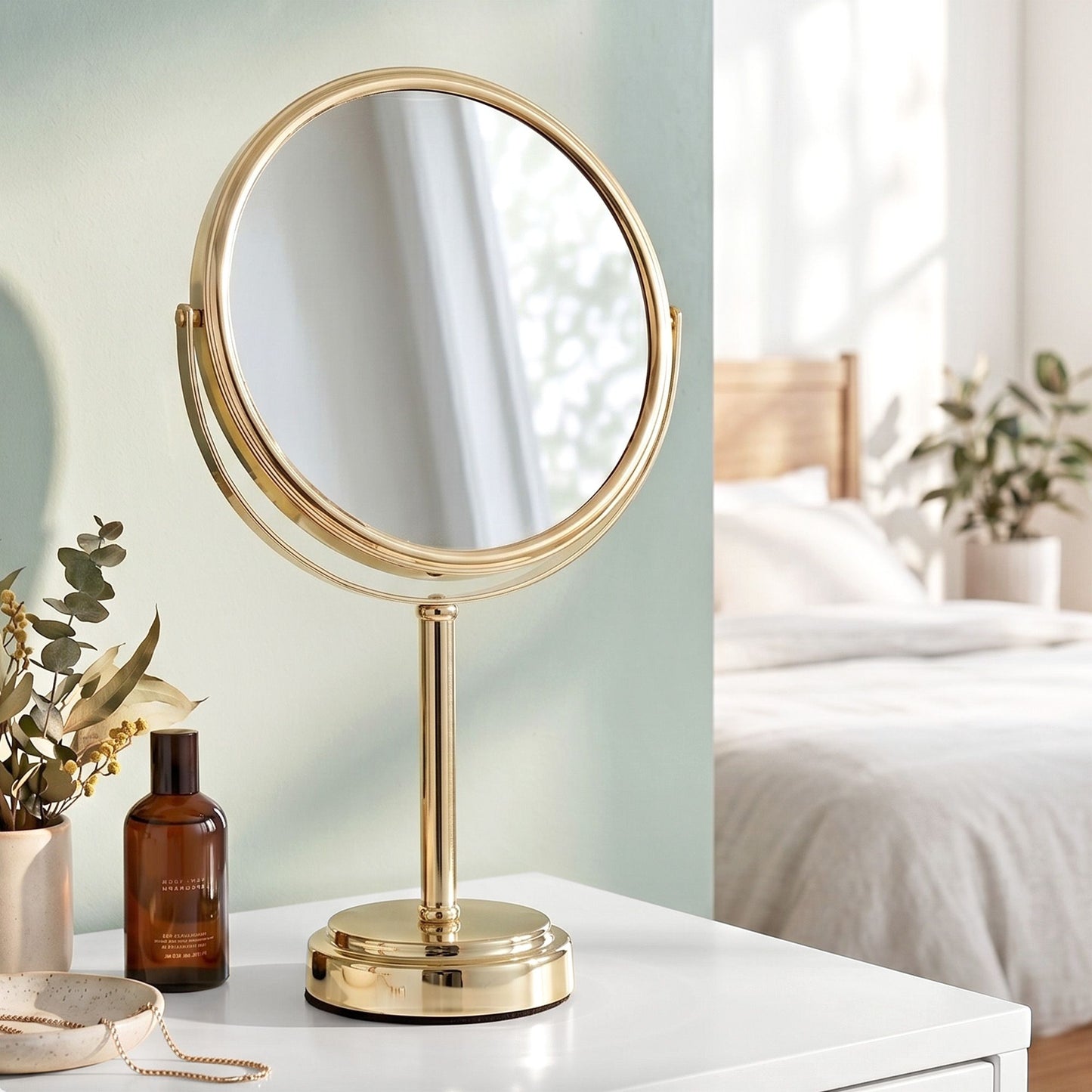 Embellir 5x Magnifying Makeup Mirror - Gold