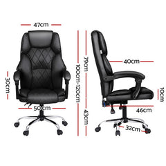 High Back Massage Office Chair Computer Chairs