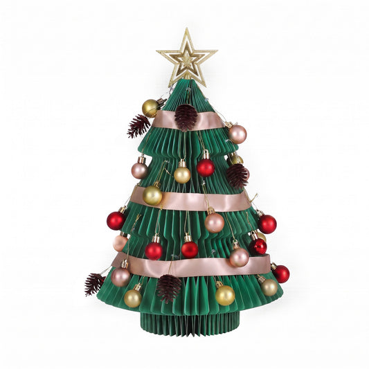 Jingle Jollys Paper Christmas Tree - 61cm - Green