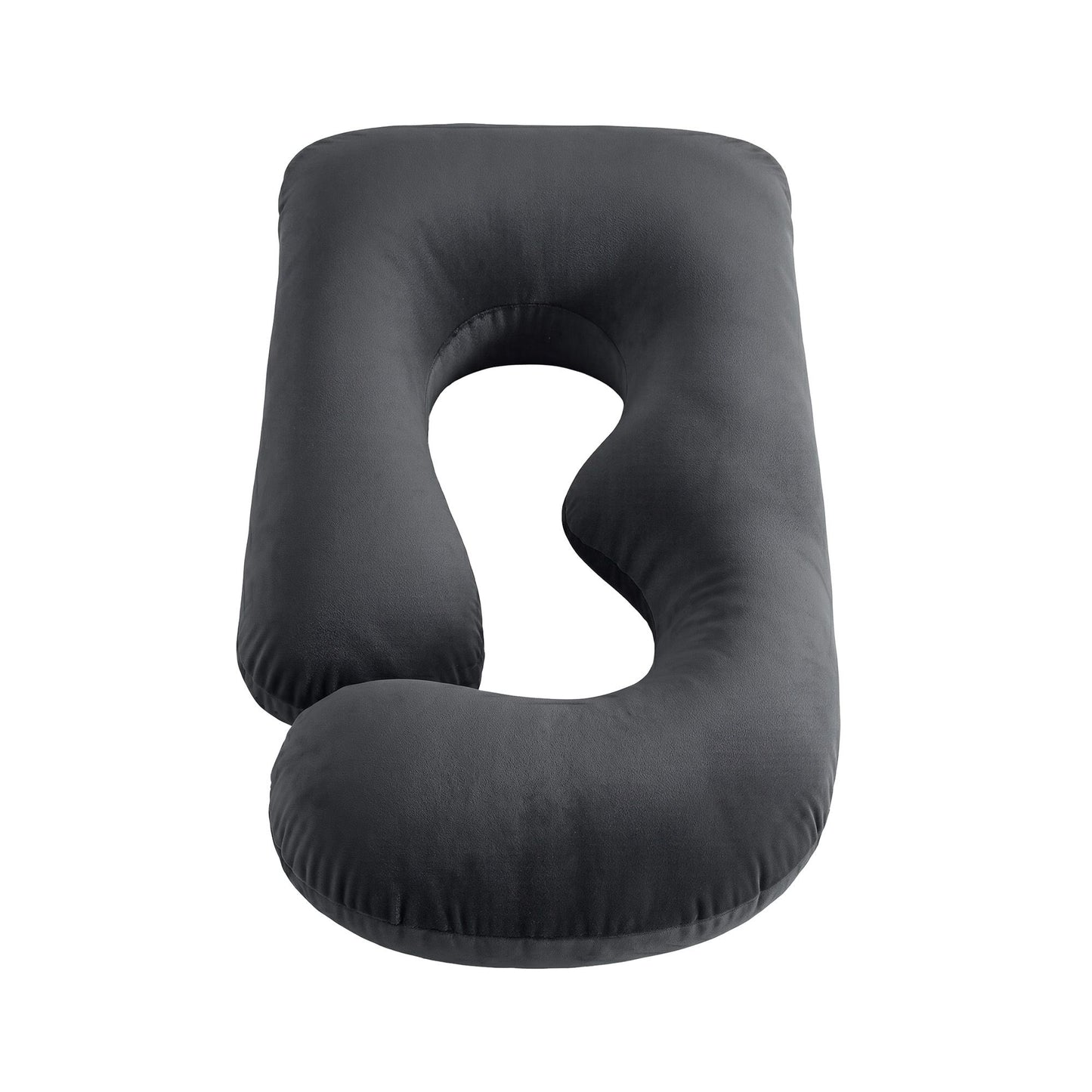 Giselle Bedding G-Shaped Pregnancy Pillow - Grey