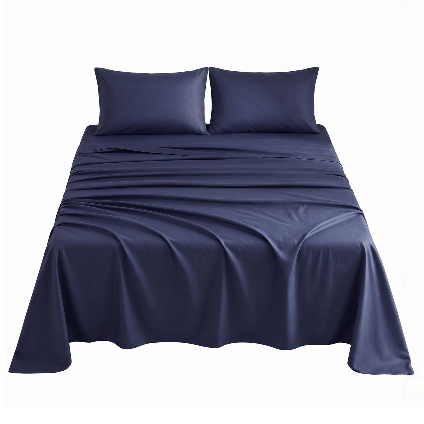 Giselle 500TC Cotton Sheet Set - Queen - Navy Blue