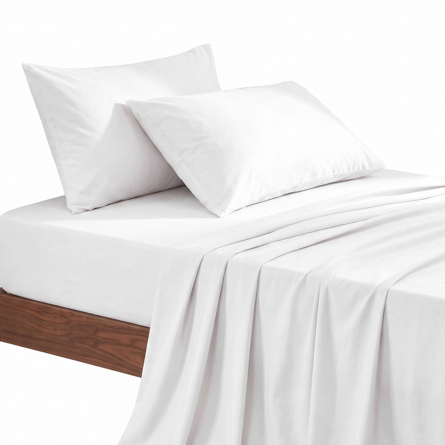 Giselle 500TC Cotton Sheet Set - King Single - White