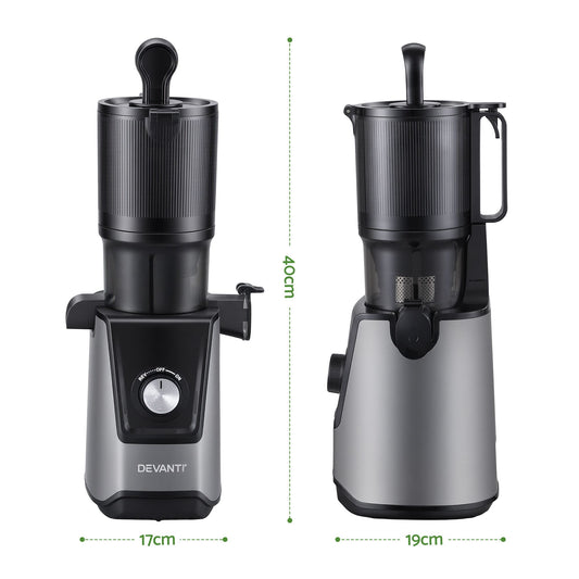 Devanti 200W Cold Press Slow Juicer