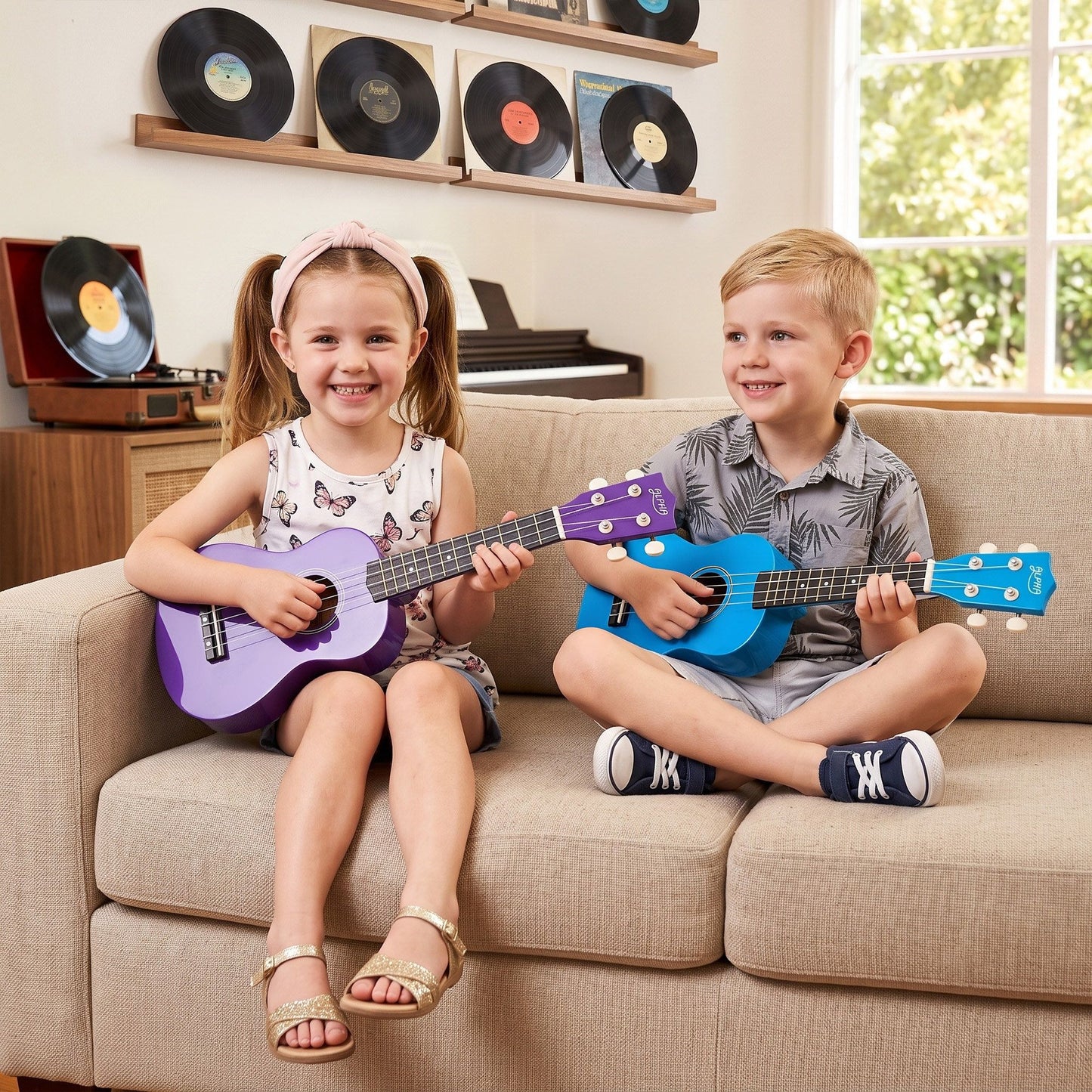 Alpha 21-inch Soprano Ukulele - Purple