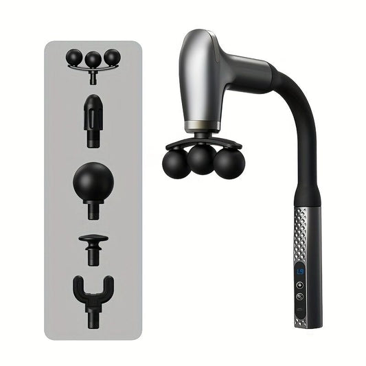 Portable Handheld Body Massager - Black