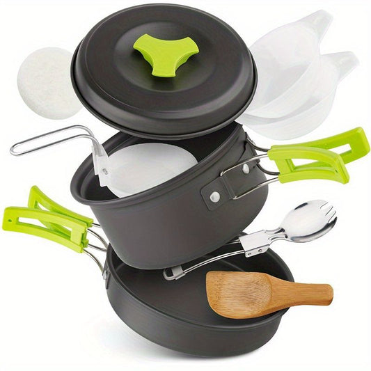 Camping Cookware Set - Black