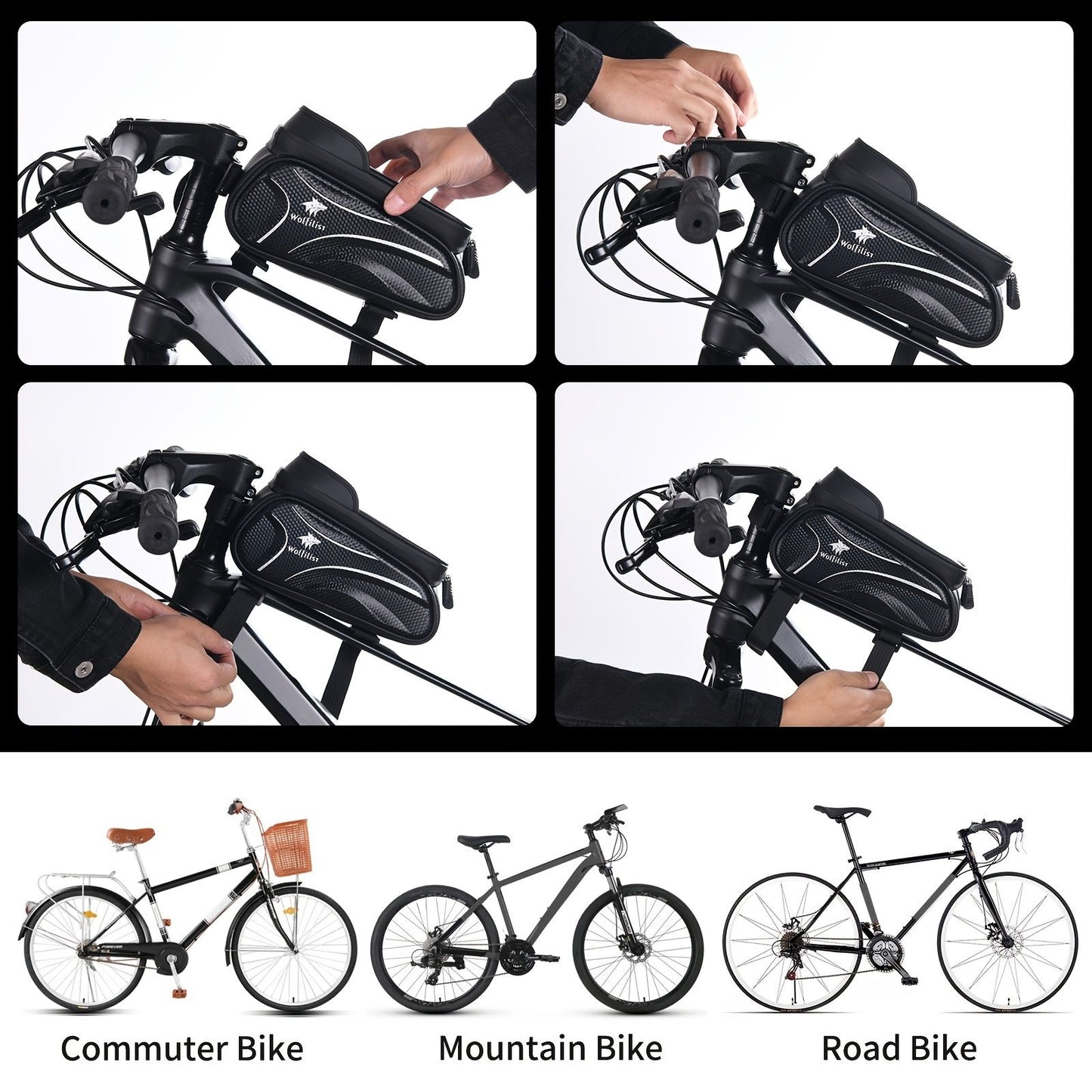 Bicycle Phone Bag for 7-inch Devices