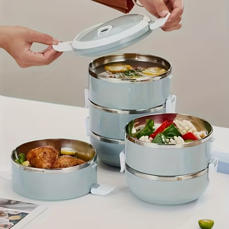 2-Layer Stainless Steel Insulated Lunch Box