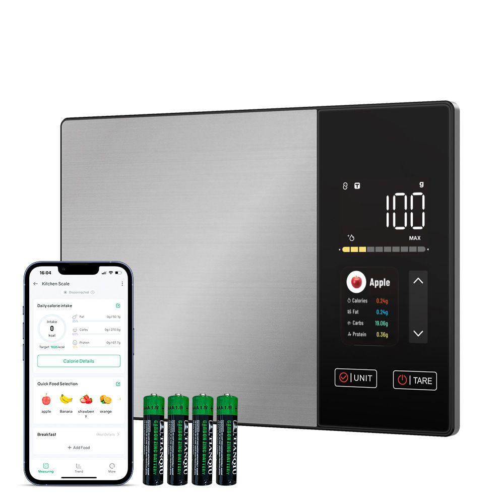 Smart Digital Kitchen Scale with Nutrition App