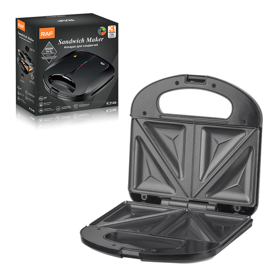 RAF 750W Sandwich Maker
