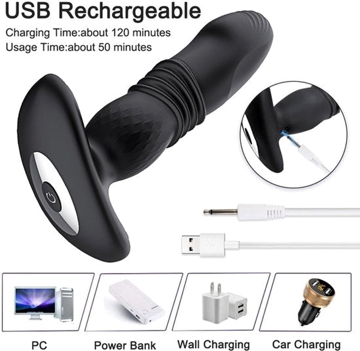 Remote Control Wearable Vibrator
