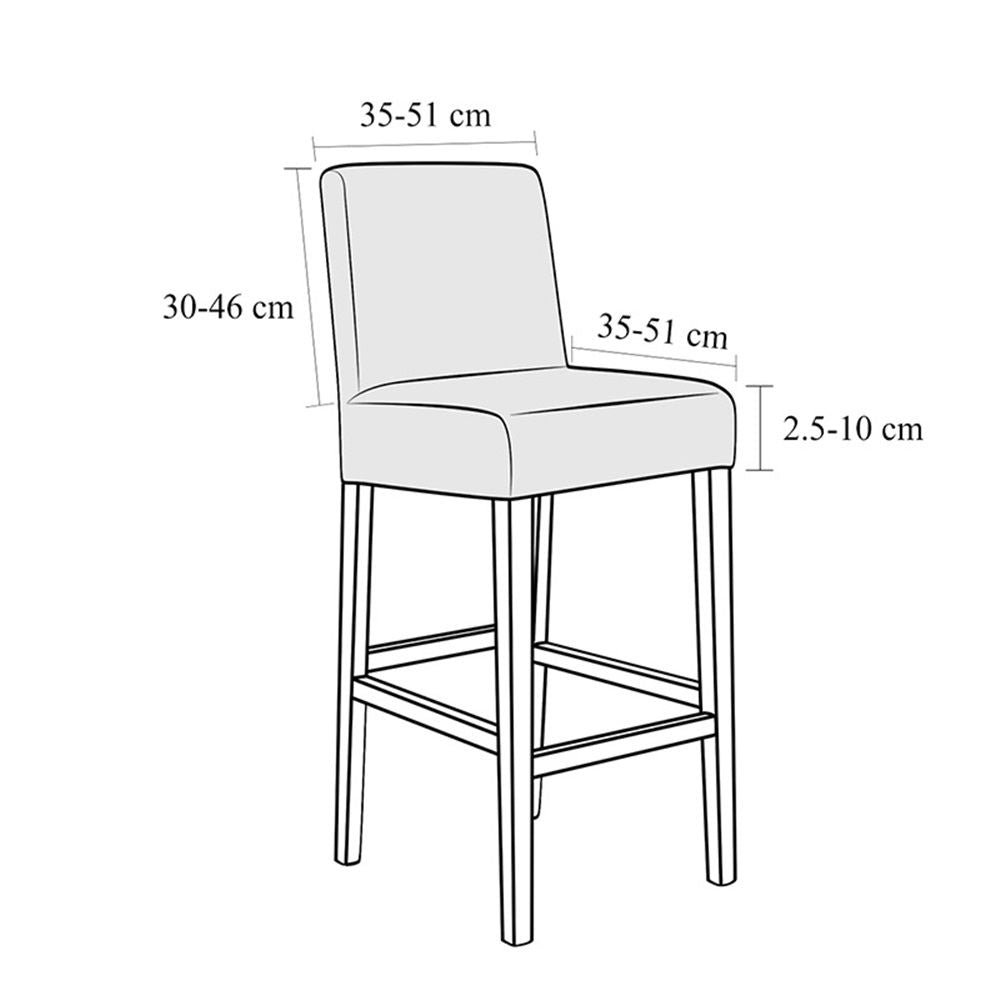 2-Pack Bar Stool Chair Covers