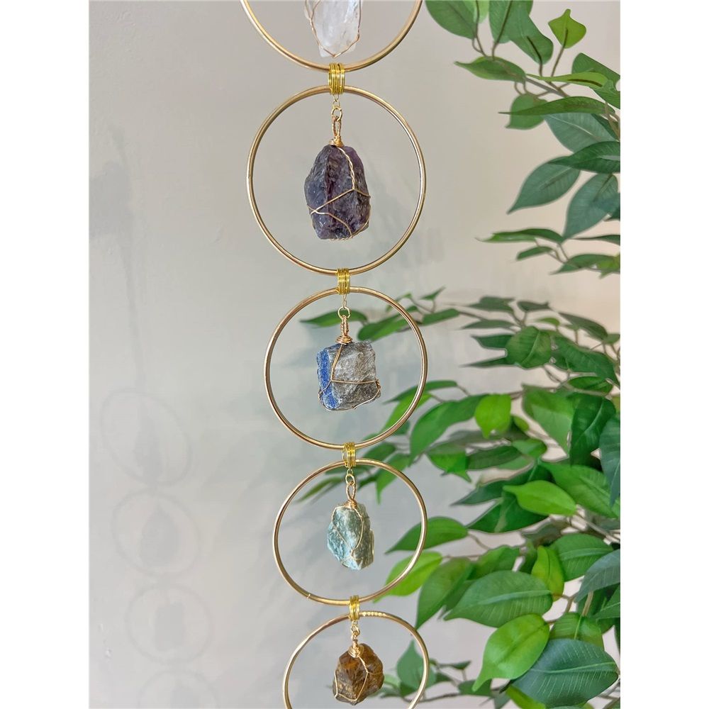 Gold Crystal Suncatcher Ornament