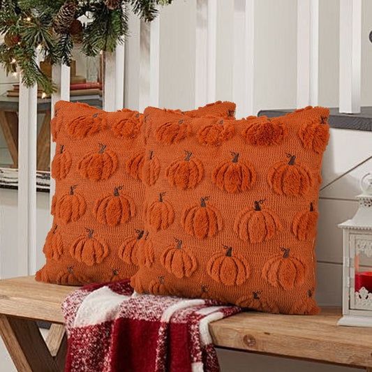 Pumpkin Ghost Cushion Cover Set - 2 Pack