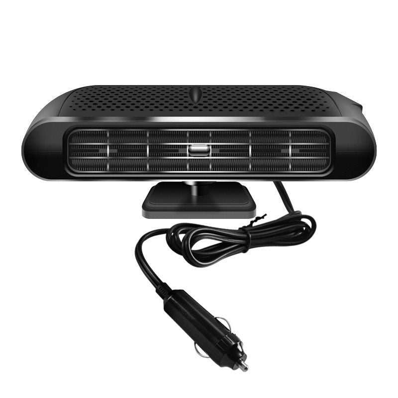 Mini Car Heater & Defroster - Black/Gold