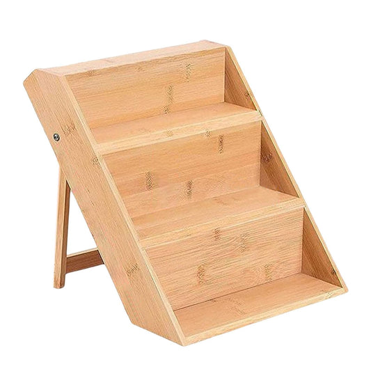Bamboo Spice Rack Organiser