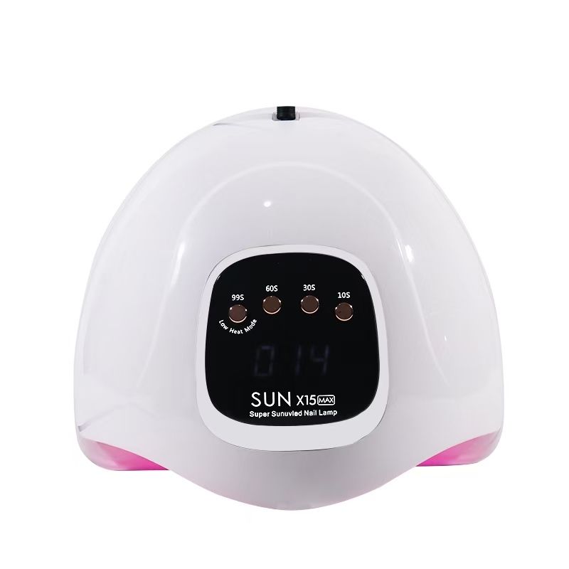 LED UV Nail Lamp with Timer - White