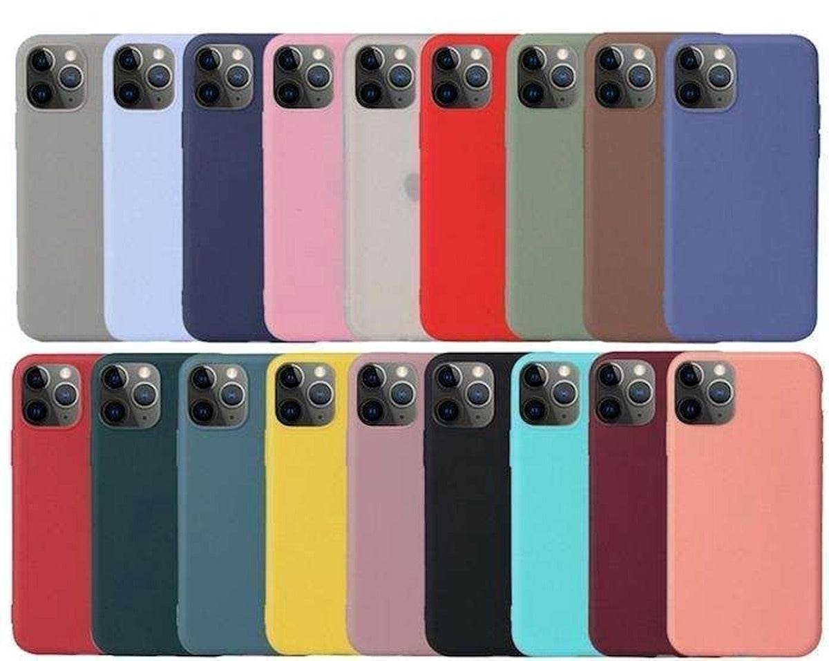 iPhone 14 Matte TPU Case - Yellow