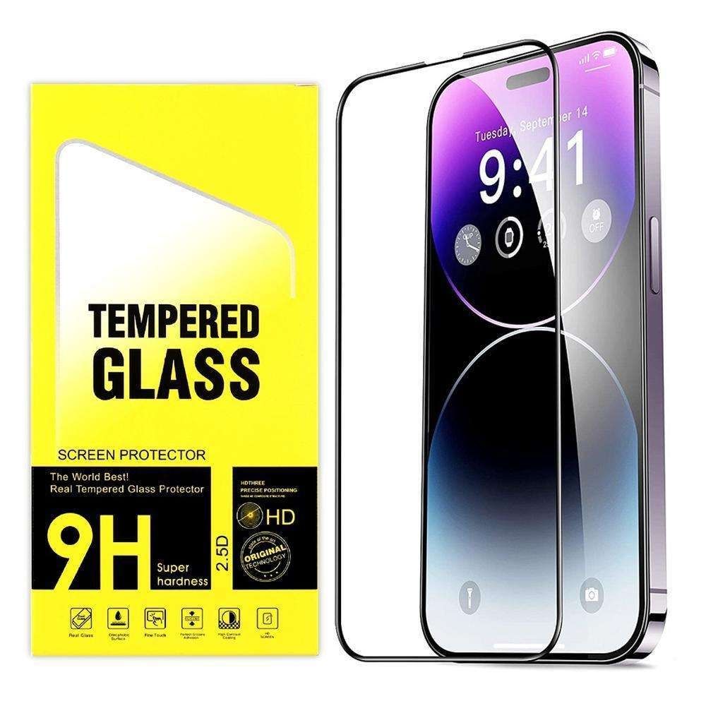 iPhone 14 Pro Tempered Glass Screen Protector 2-Pack