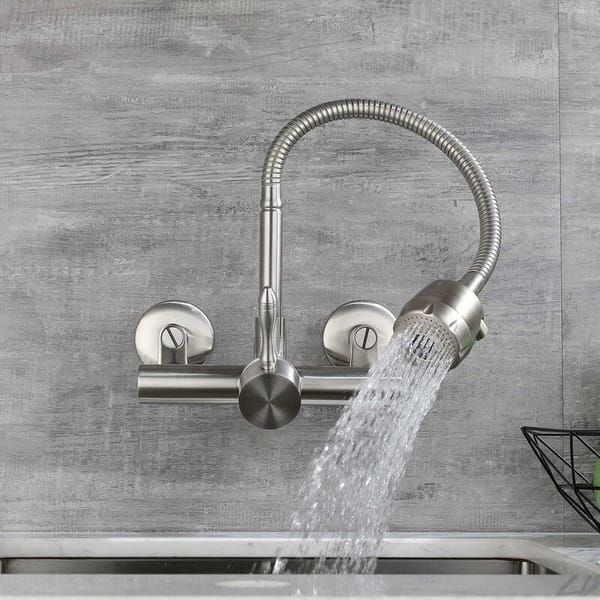 Wall-Mounted Kitchen Sink Tap