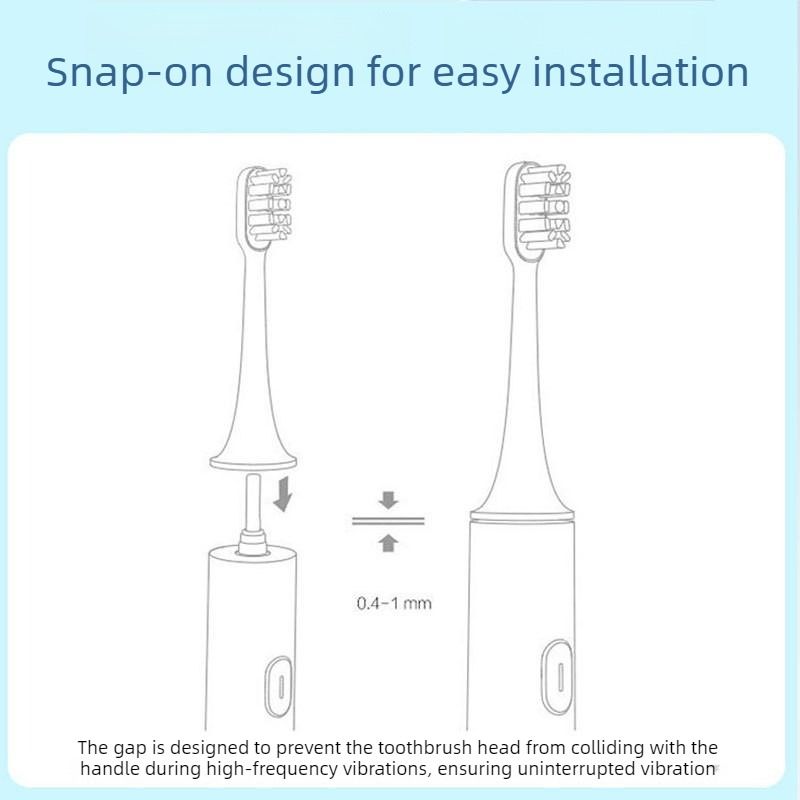 Universal Electric Toothbrush Replacement Heads - 5 Pack