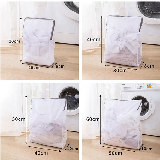 Fine Mesh Laundry Bag Set - 4 Pack