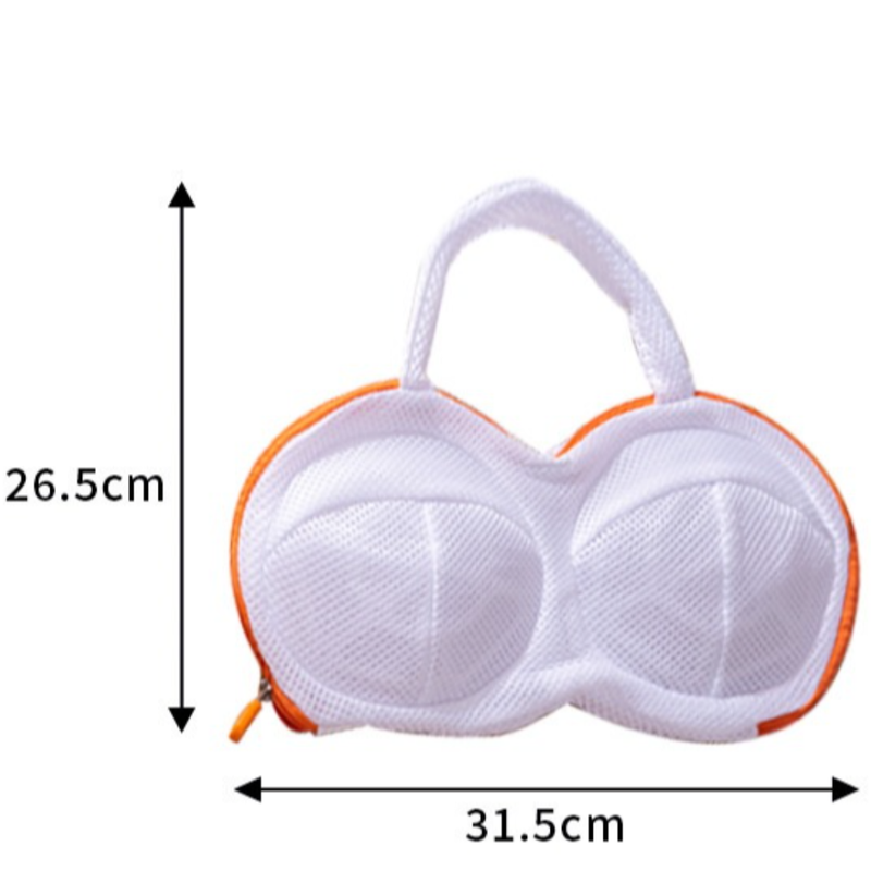 3D Bra Laundry Wash Bag - Off White