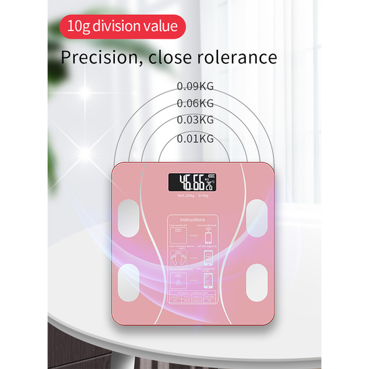 Smart Body Fat Scale - Pink