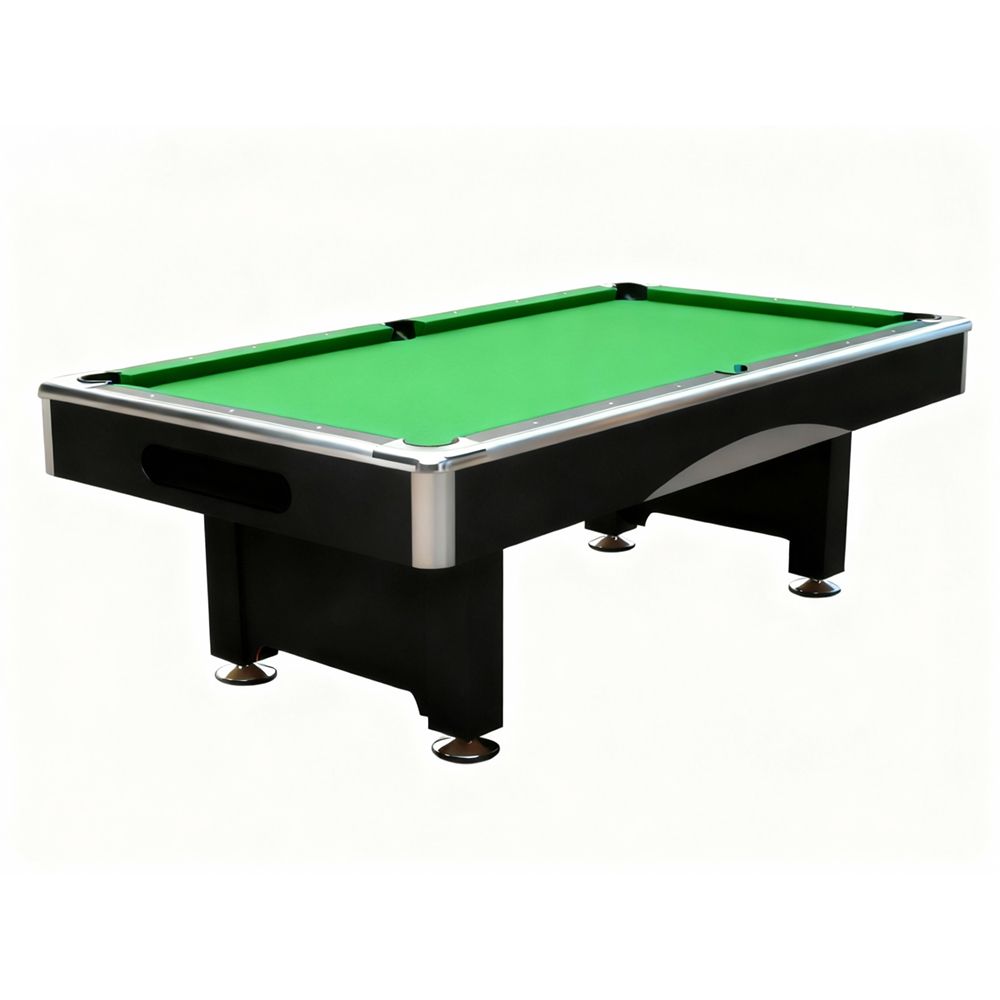 8ft Billiard Table with Accessories - Green