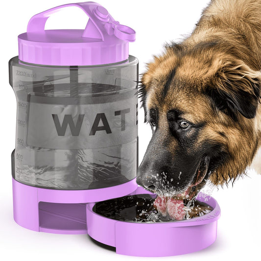Portable Pet Water Bottle - Black