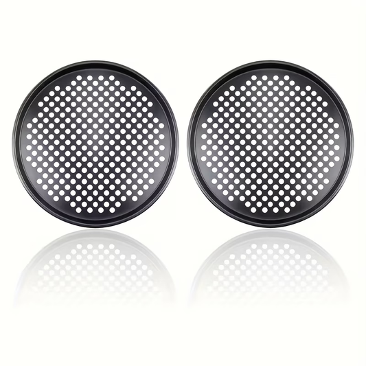 Non-Stick Pizza Baking Pans 2 Pack