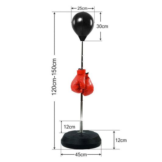 Boxing Punch Bag Set with Gloves