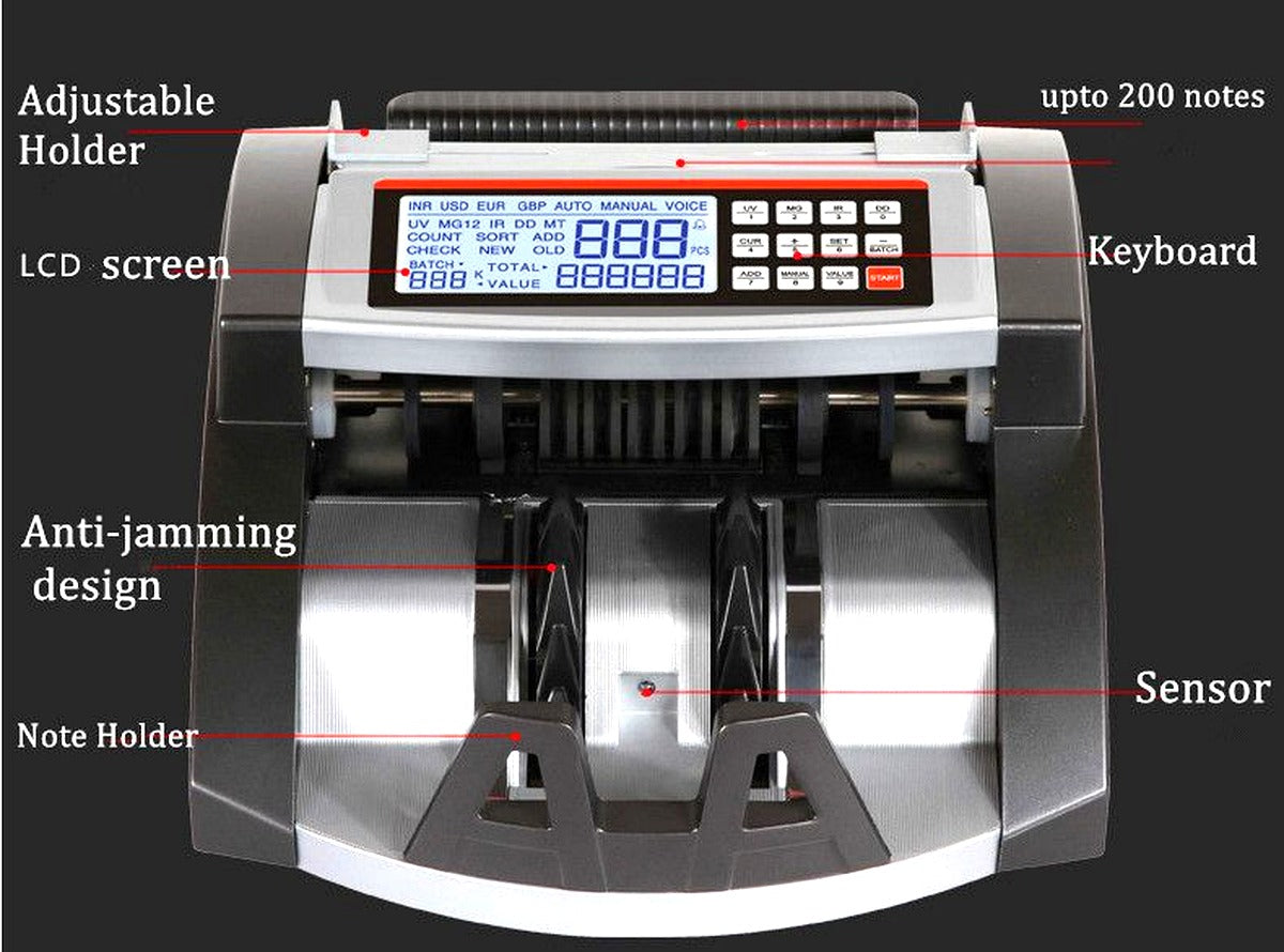 Australian Note Bill Money Counter Machine