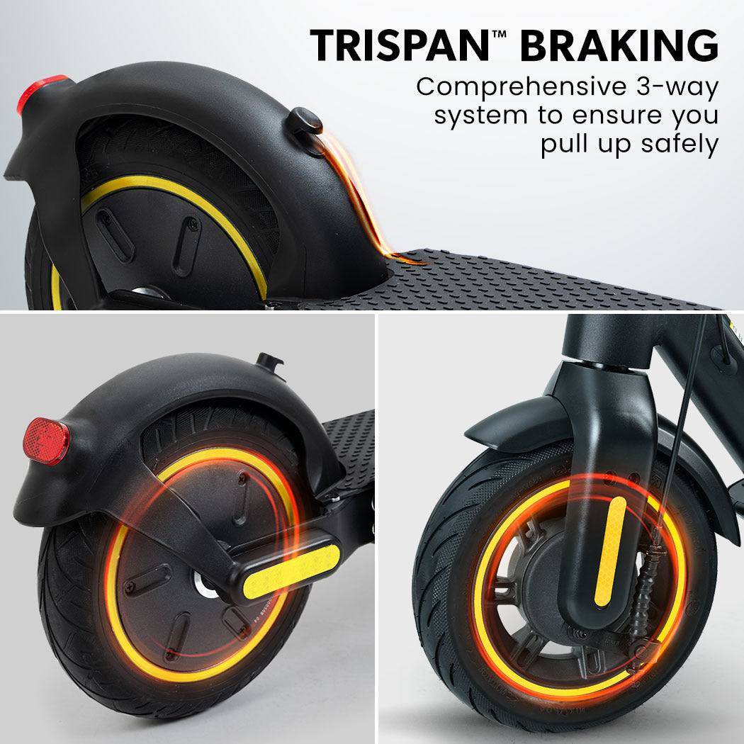 VALK Synergy 7 Electric Scooter 500W - Black/Yellow