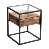 VASAGLE Bedside Table Night Stand