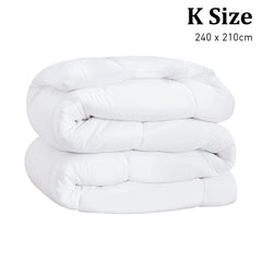500GSM Doonas Feather Down Quilt Comfort Duvet - King