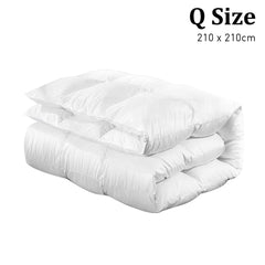 500GSM Doonas Feather Down Quilt Comfort Duvet - Queen