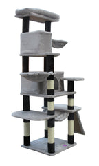 161 cm Cat Scratching Post Tree House