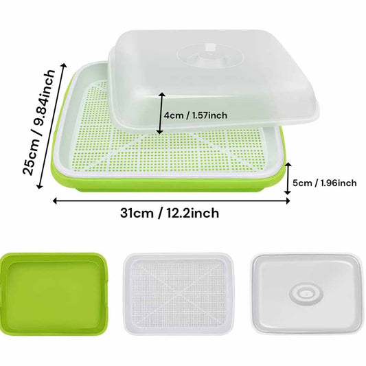 Seed Sprouting Trays - 2 Pack