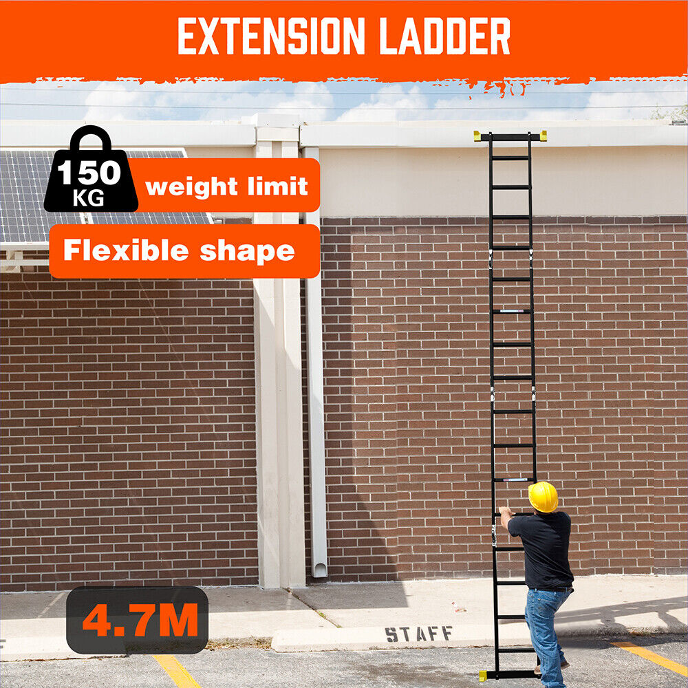 4.7m Aluminium Extension Ladder