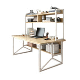 Computer Desk with top shelf 120cm