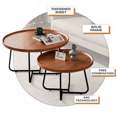 Round Coffee Table Set